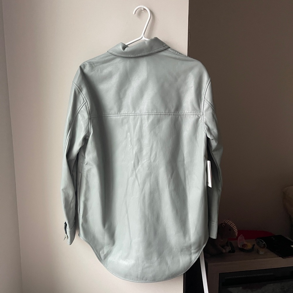 Wilfred Ghana Shirt Jacket Slate Grey Small NWT - Picture 5 of 8